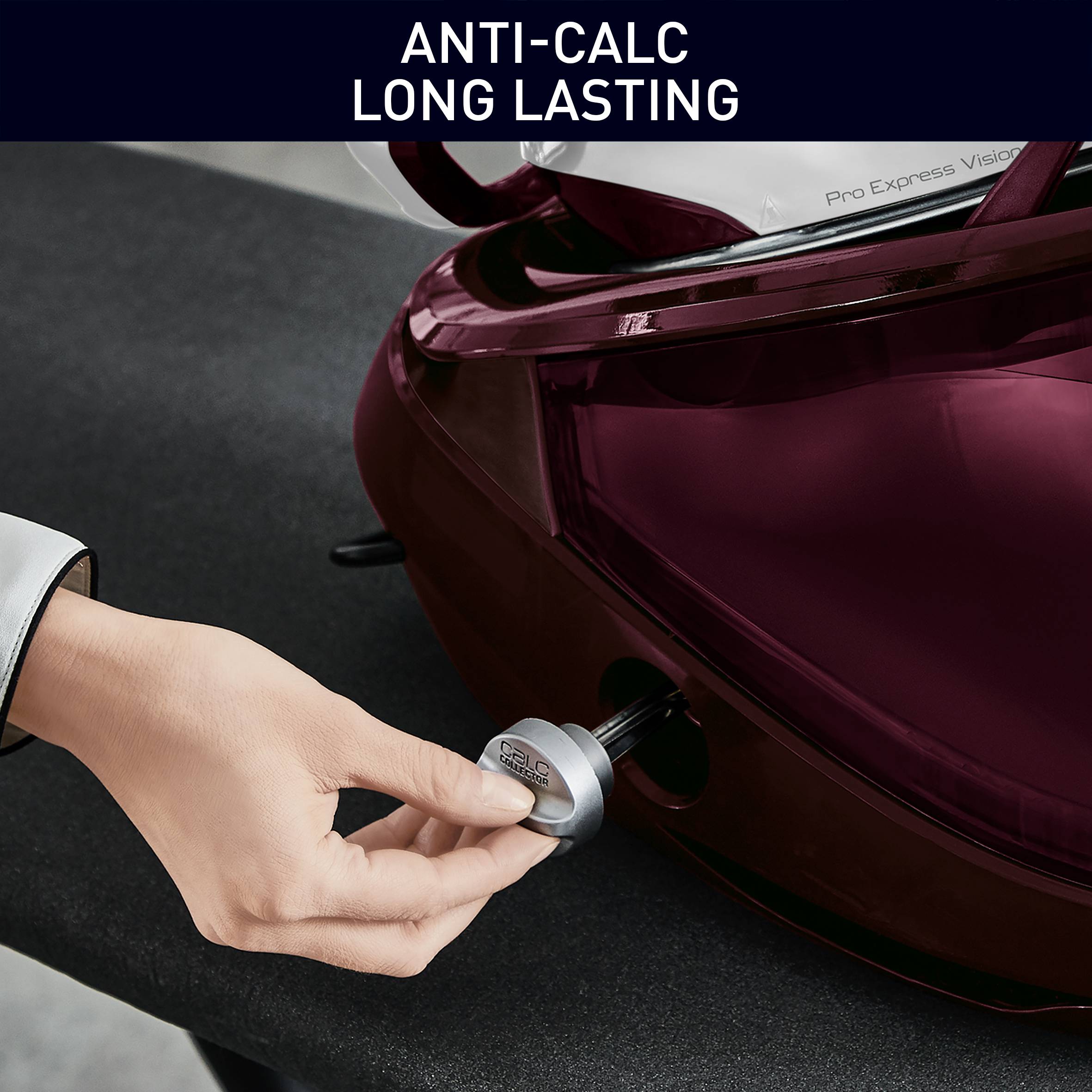 GV9810 Pro Express Vision Parní generátor Tefal vínová