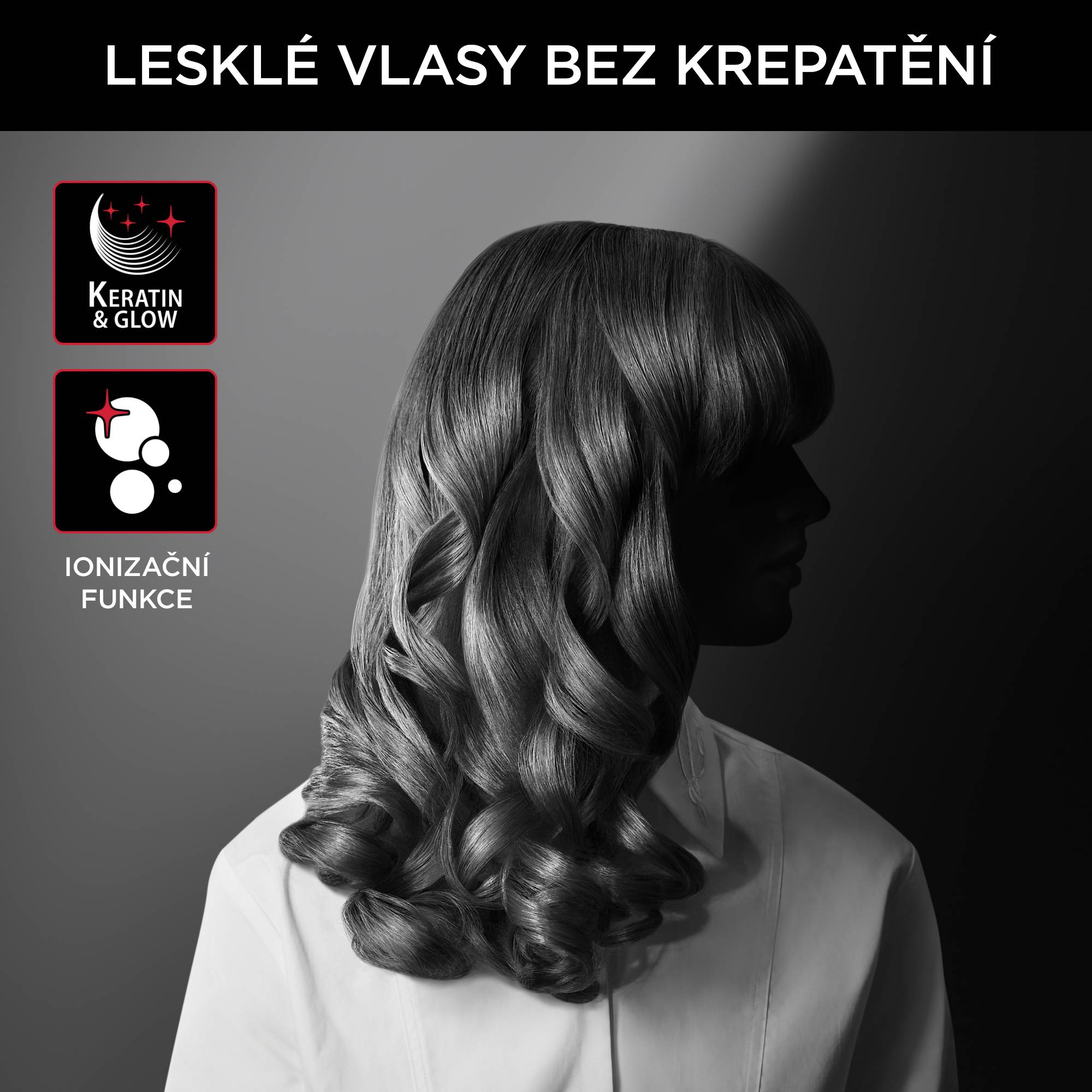 Horkovzdušný kartáč Rowenta x KARL LAGERFELD Express Style CF635LF0 ...