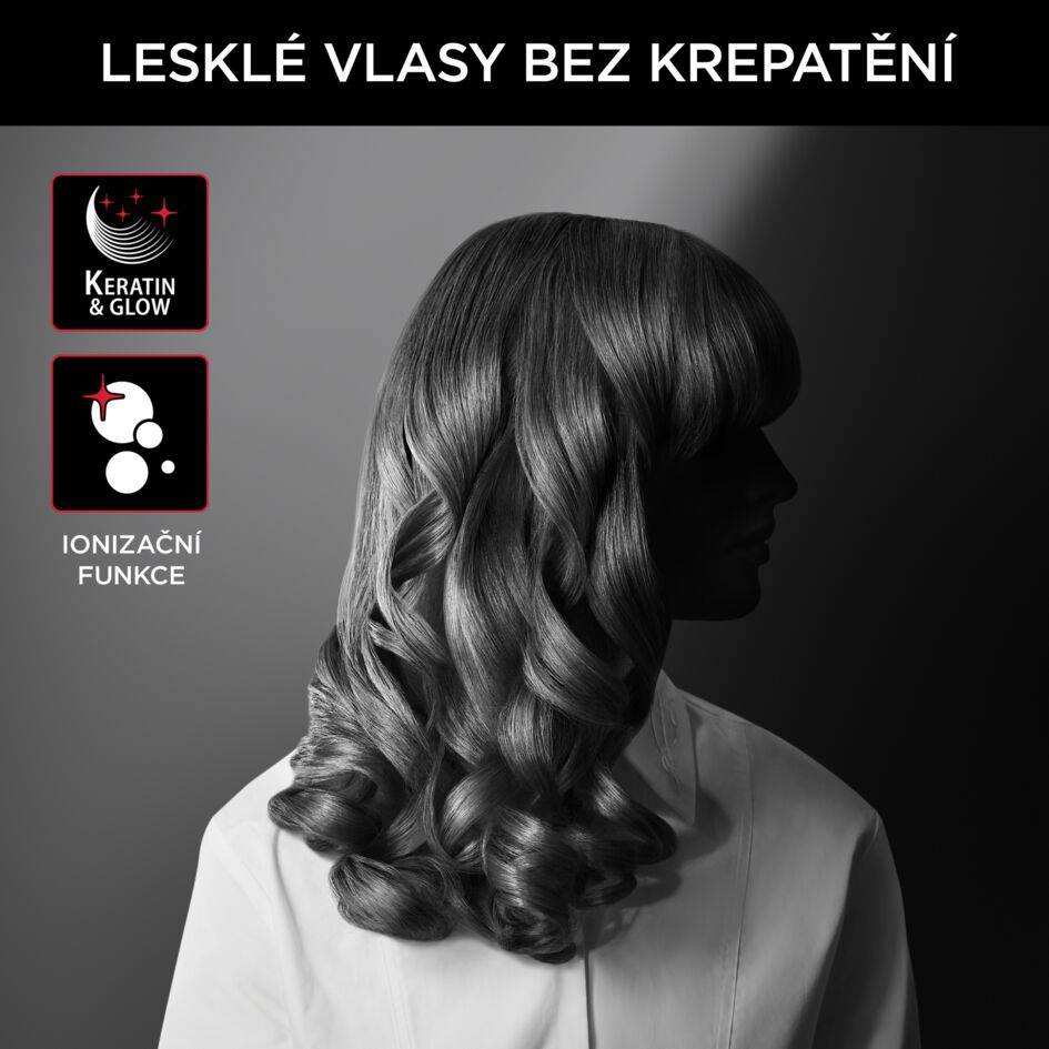 Horkovzdušný kartáč Rowenta x KARL LAGERFELD Express Style CF635LF0