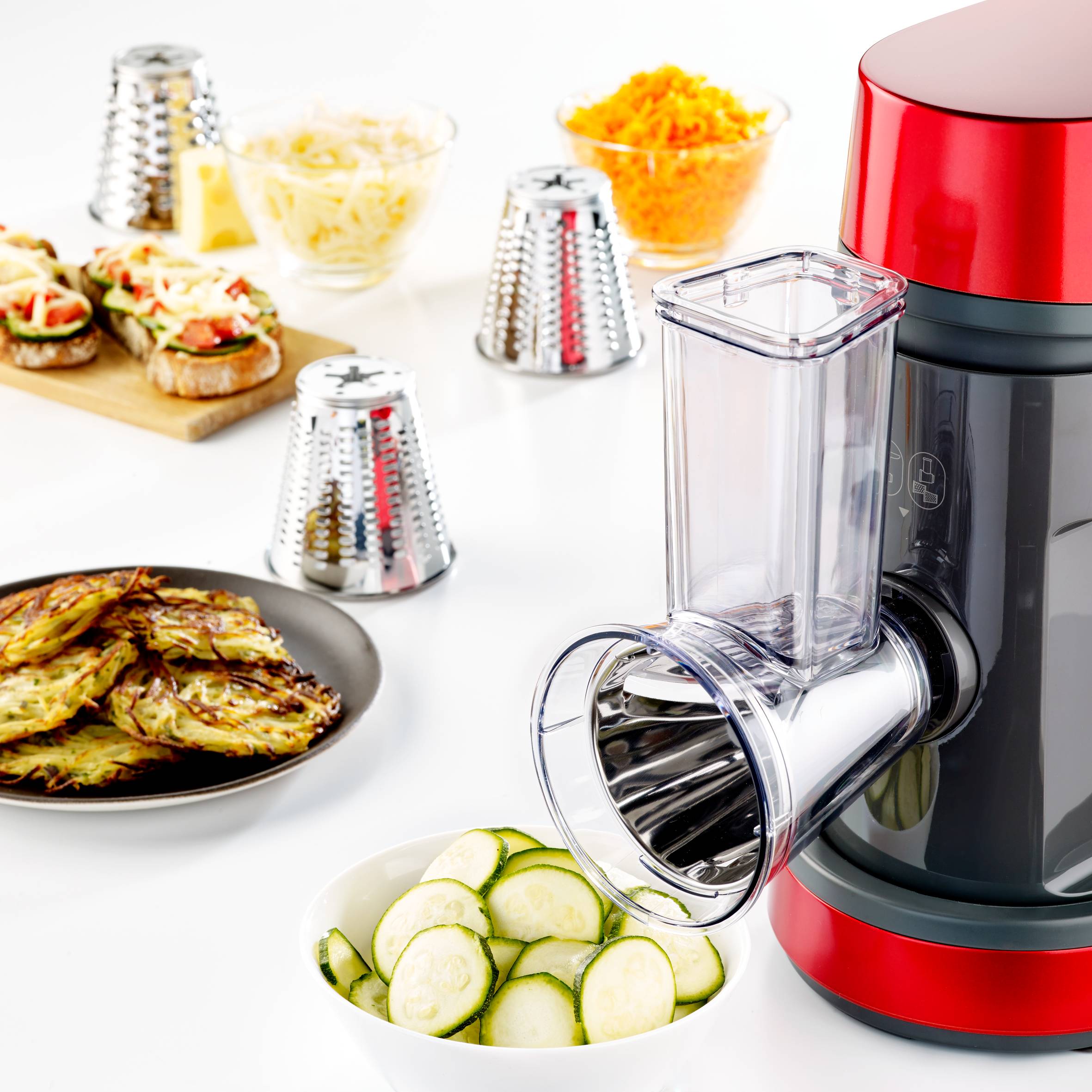 Kuchyňský robot Tefal Masterchef Gourmet QB516G38 červeá