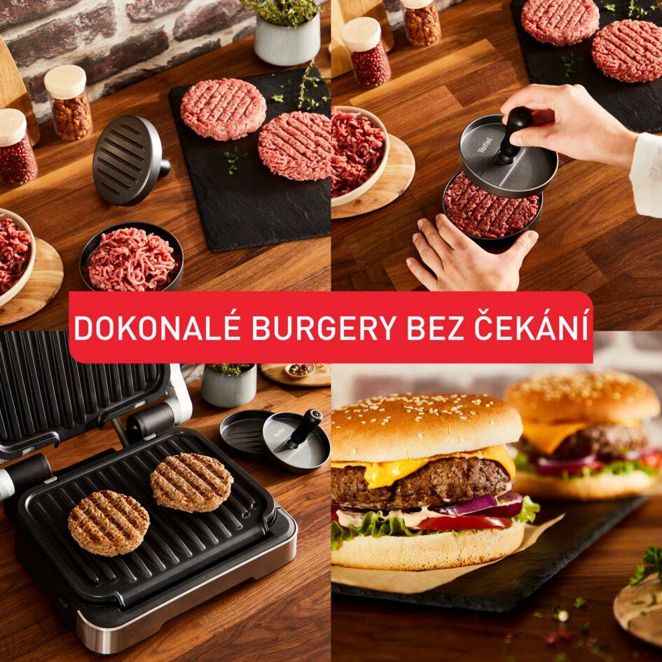 Lis na burger Tefal K1851134 Šedý