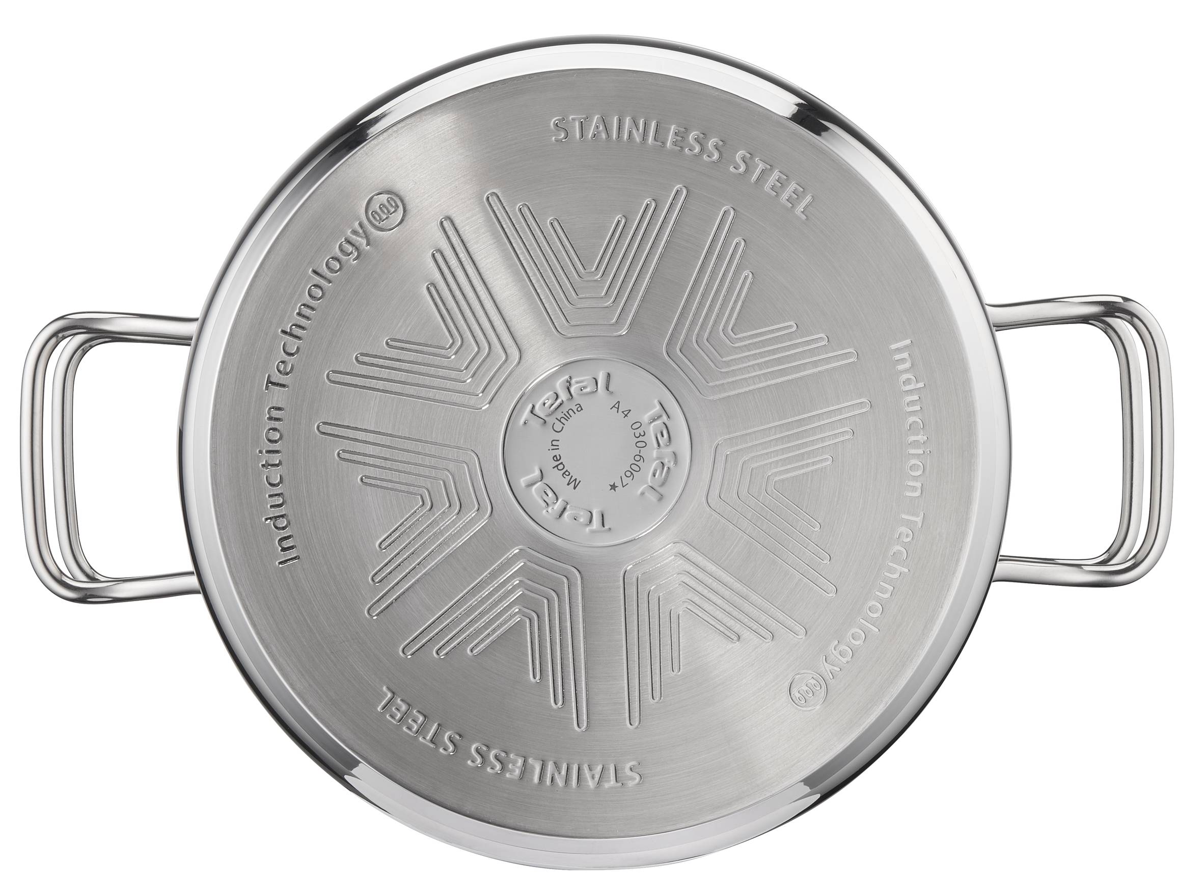 Vysoký hrnec na těstoviny s poklicí Tefal Intuition B8646174 22 cm