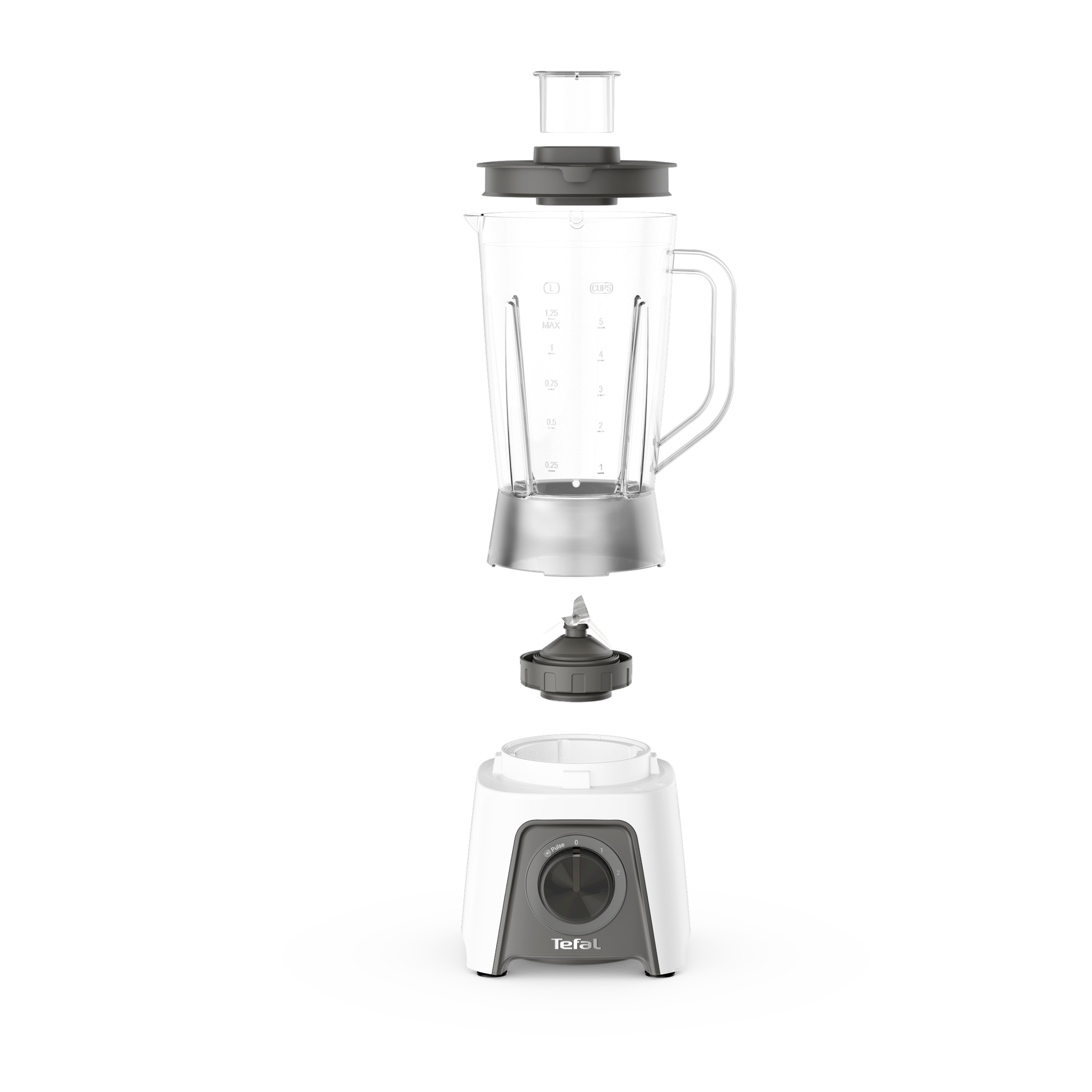 Stolní mixér Tefal Blendeo+ BL2C0130 Šedý/Bílý