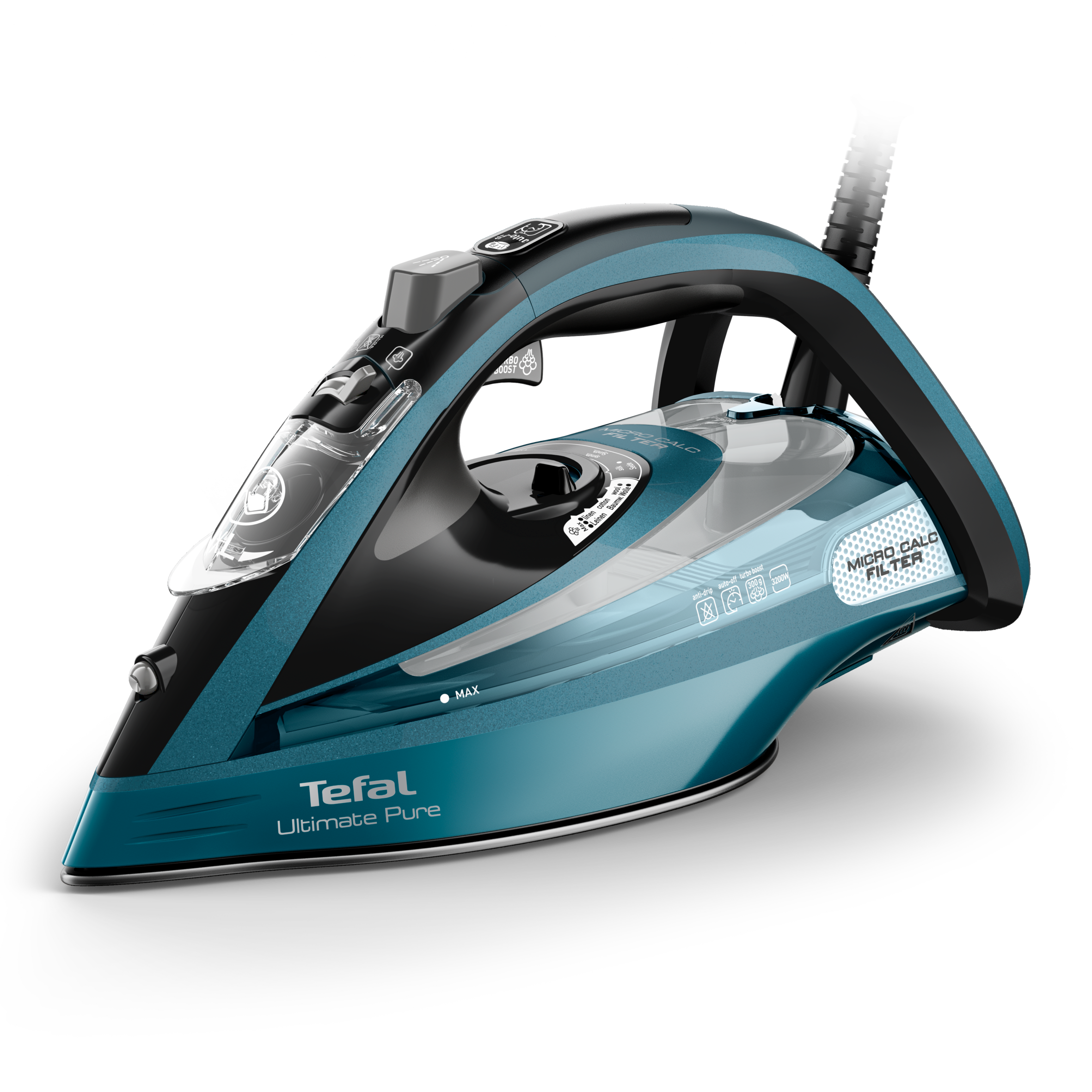 Napařovací žehlička Tefal Ultimate Pure FV9851E0