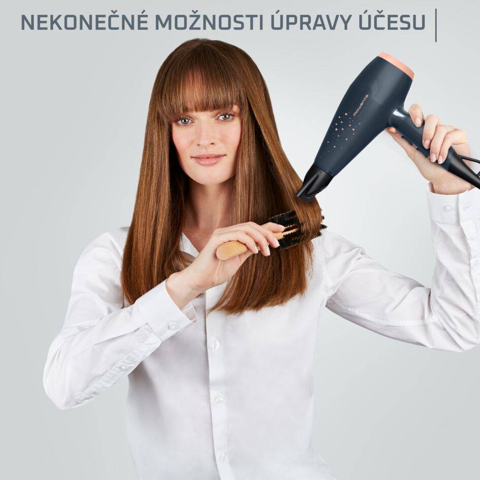 Fén na vlasy Rowenta Pro Power+ CV7231F0 antracitová