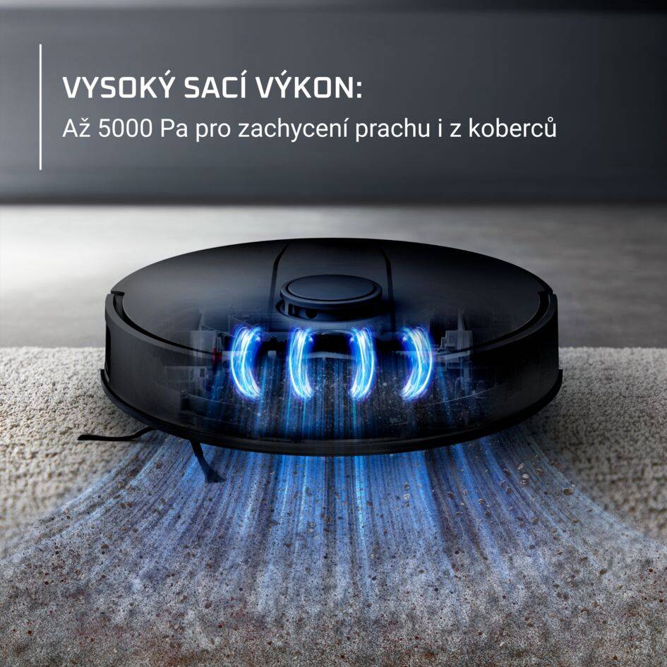 Robotický vysavač X-PLORER S135+ Detect 5000 PA RR91D5WH