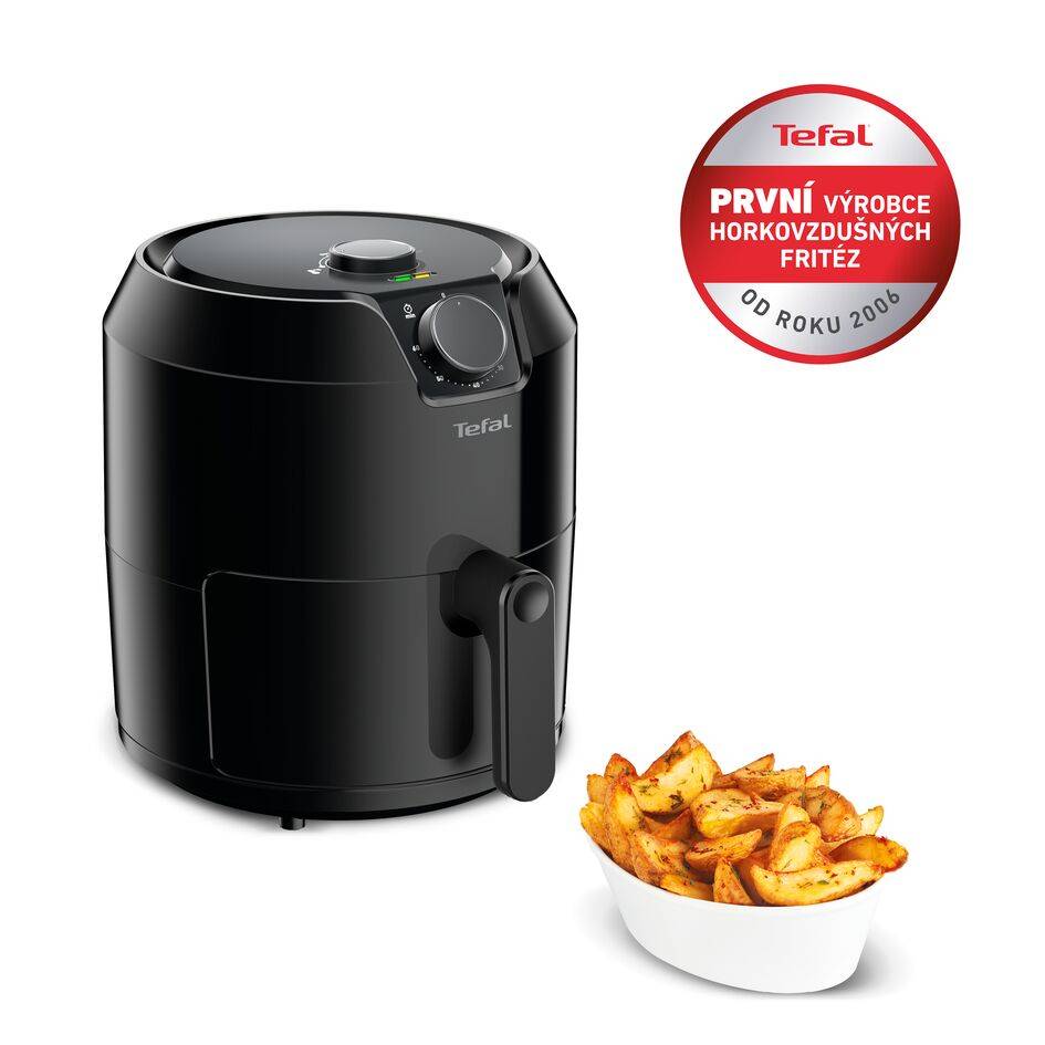 Horkovzdušná fritéza bez oleje Tefal Easy Fry Classique EY201815 Černá