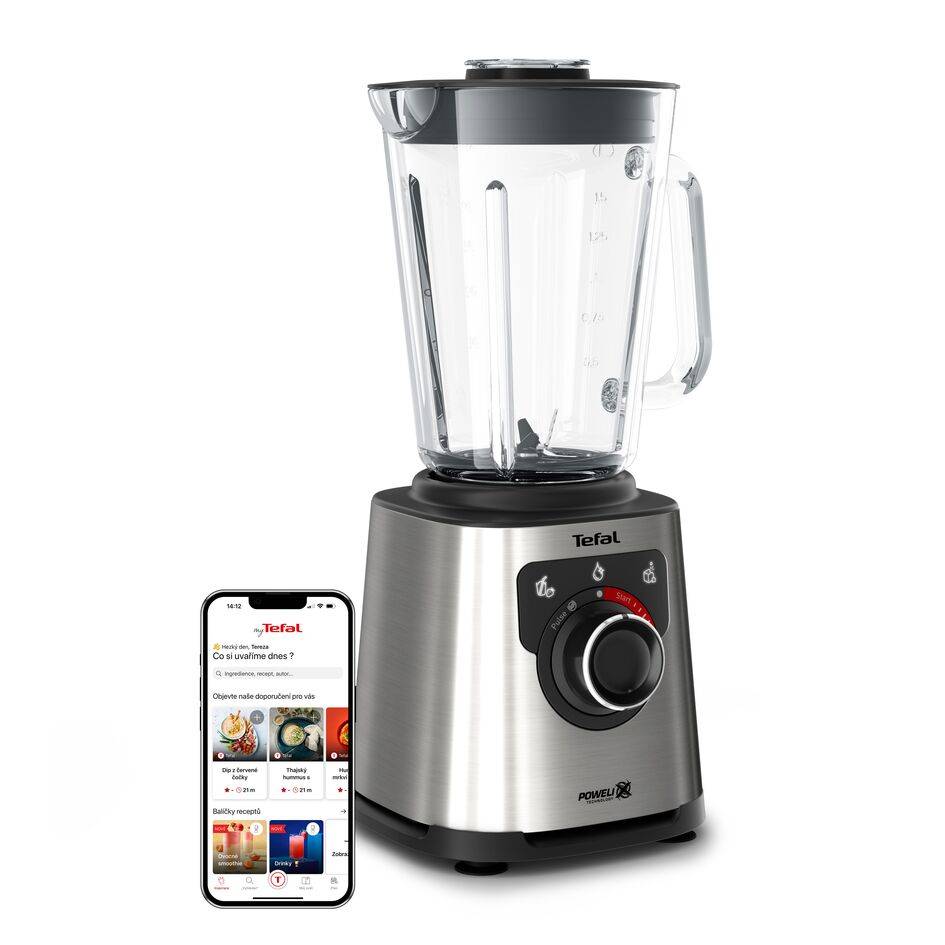 Stolní vysokorychlostní mixér Tefal PerfectMix+ BL871D31 Stříbrný/Černý