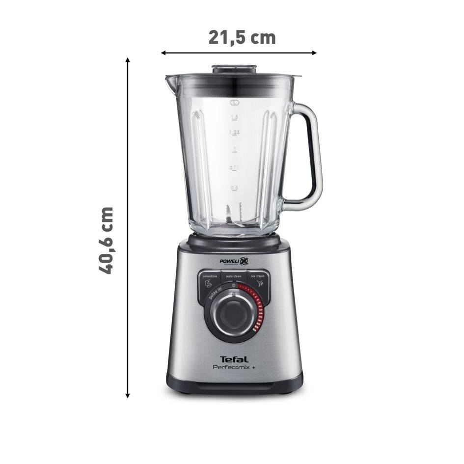 Stolní mixér Tefal PerfectMix+ BL811D38 Nerezový/Tmavě šedý