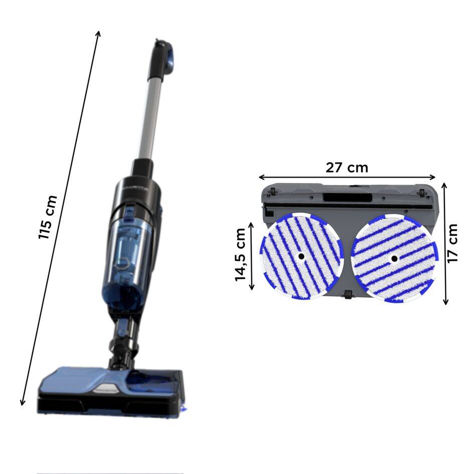 X-Combo Allergy 3v1 Vacuum & Mop GZ3038WO