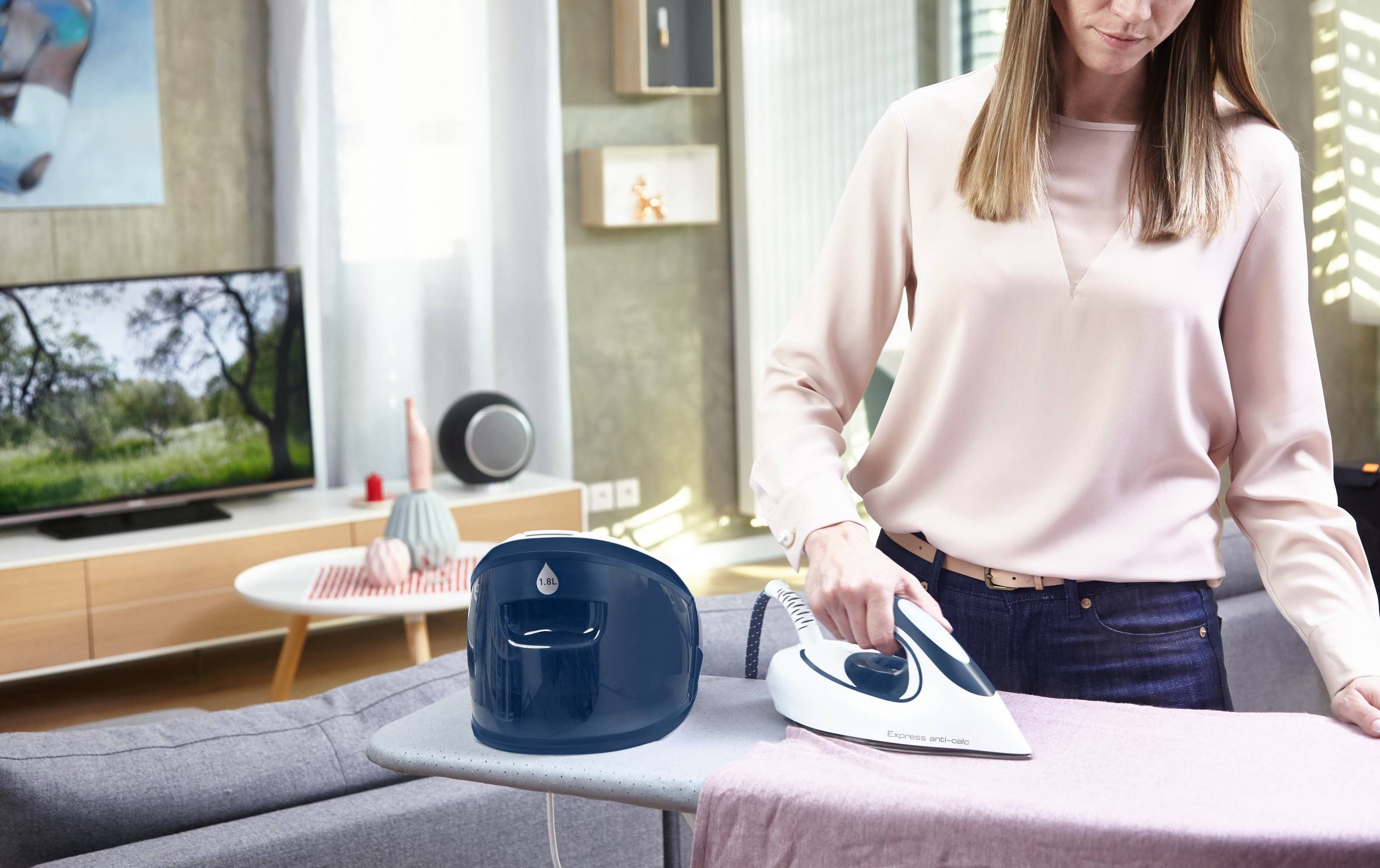 EXPRESS ANTI-CALC SV8053E0 modro-bílý