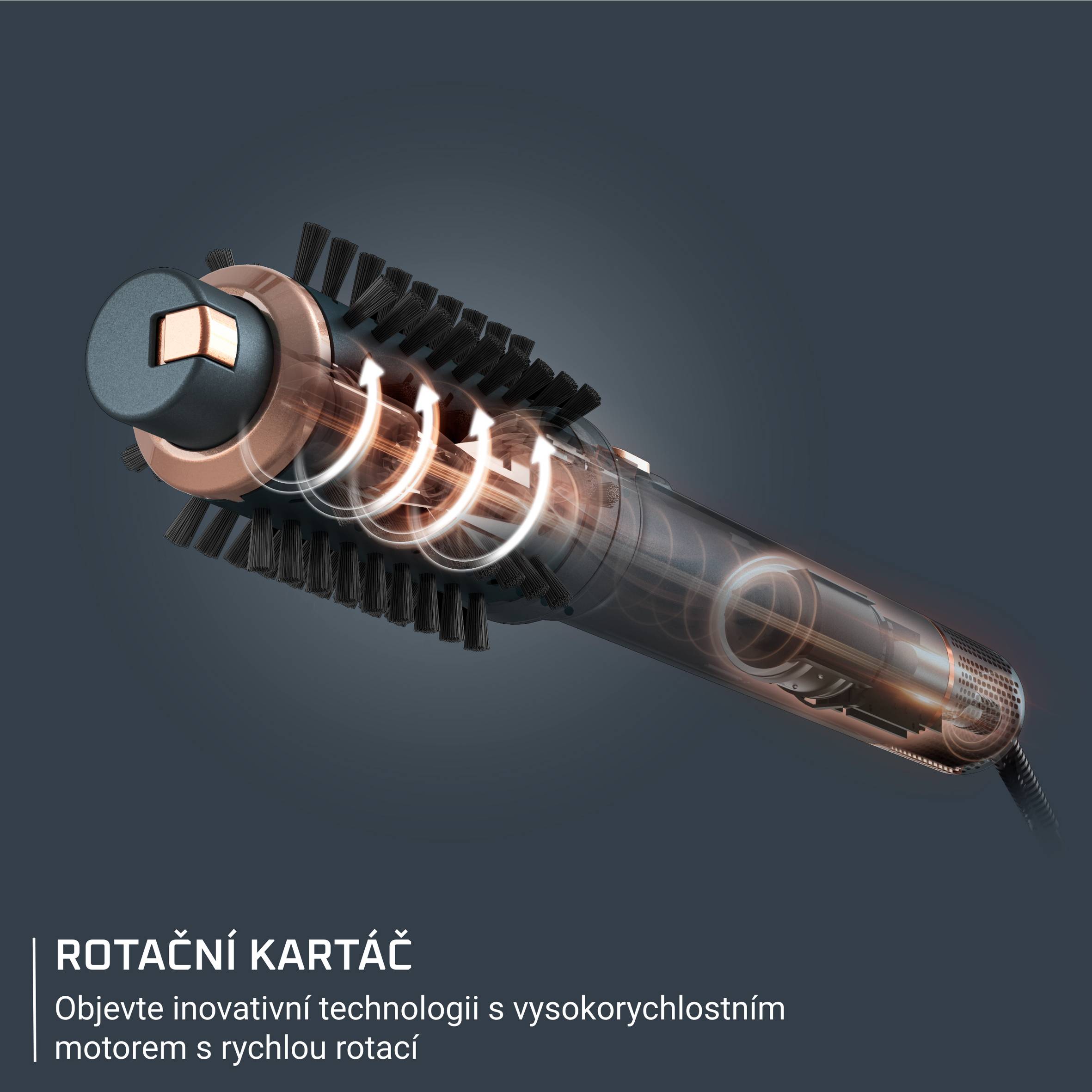 Rotační horkovzdušný kartáč Rowenta Air Rotate UB9920E0