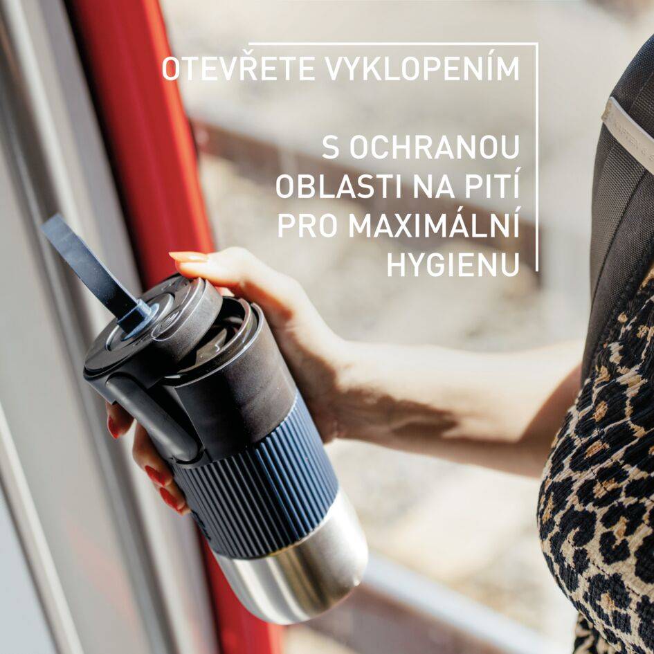 Termohrnek Tefal beYou Flip N2190410 modrý 0,36l