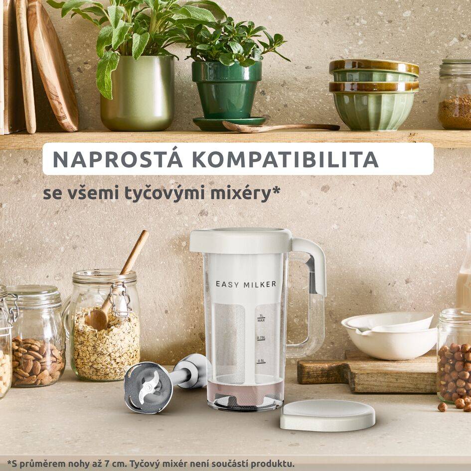 Výrobník rostlinného mléka - mlékovač Tefal Easy Milker VZ700AE0