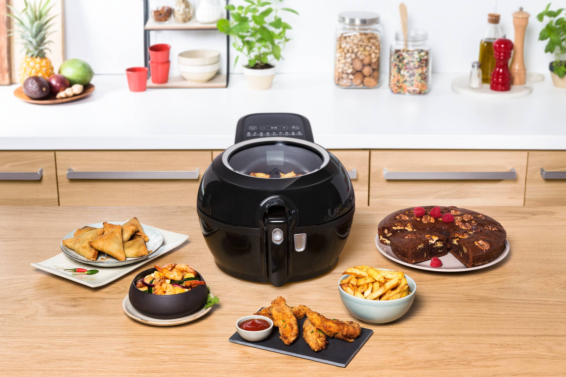 Horkovzdušná fritéza Tefal Actifry Genius FZ760830 Černá