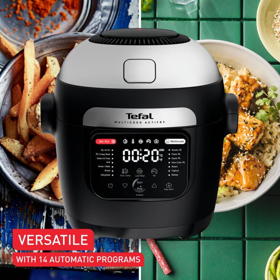 Multifunkční hrnec a horkovzdušná fritéza Tefal Multicook Actifry MY741CF0