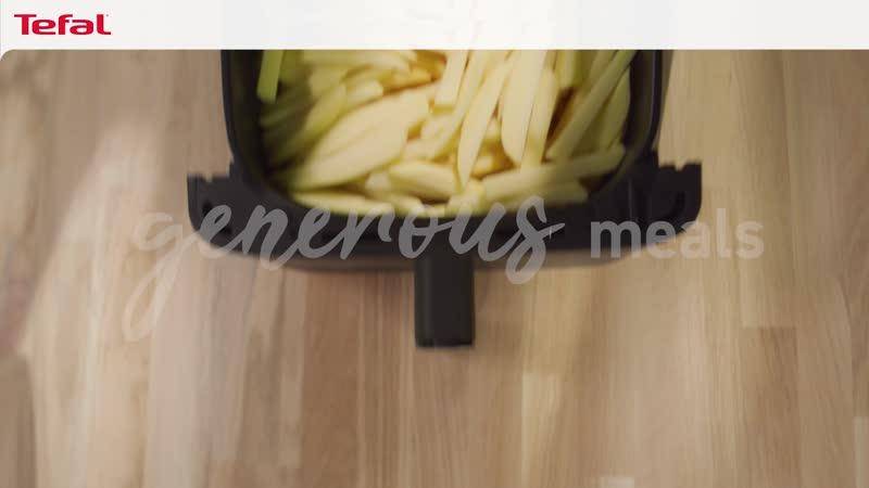 Horkovzdušná fritéza Tefal Easy Fry Mega EY855BE0 Tmavě šedá