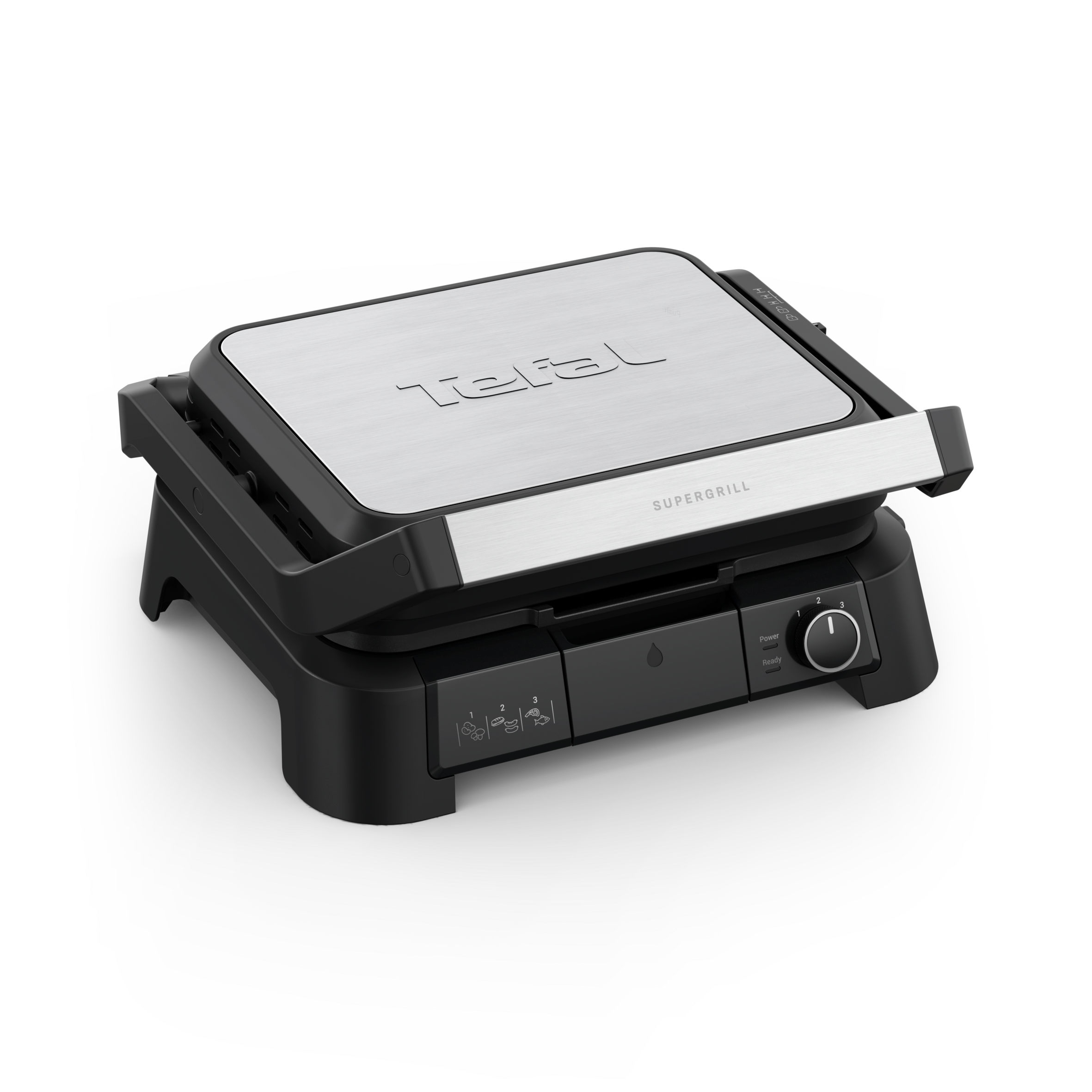 Elektrický gril Tefal SuperGrill 3v1 GC510DE0 Nerez
