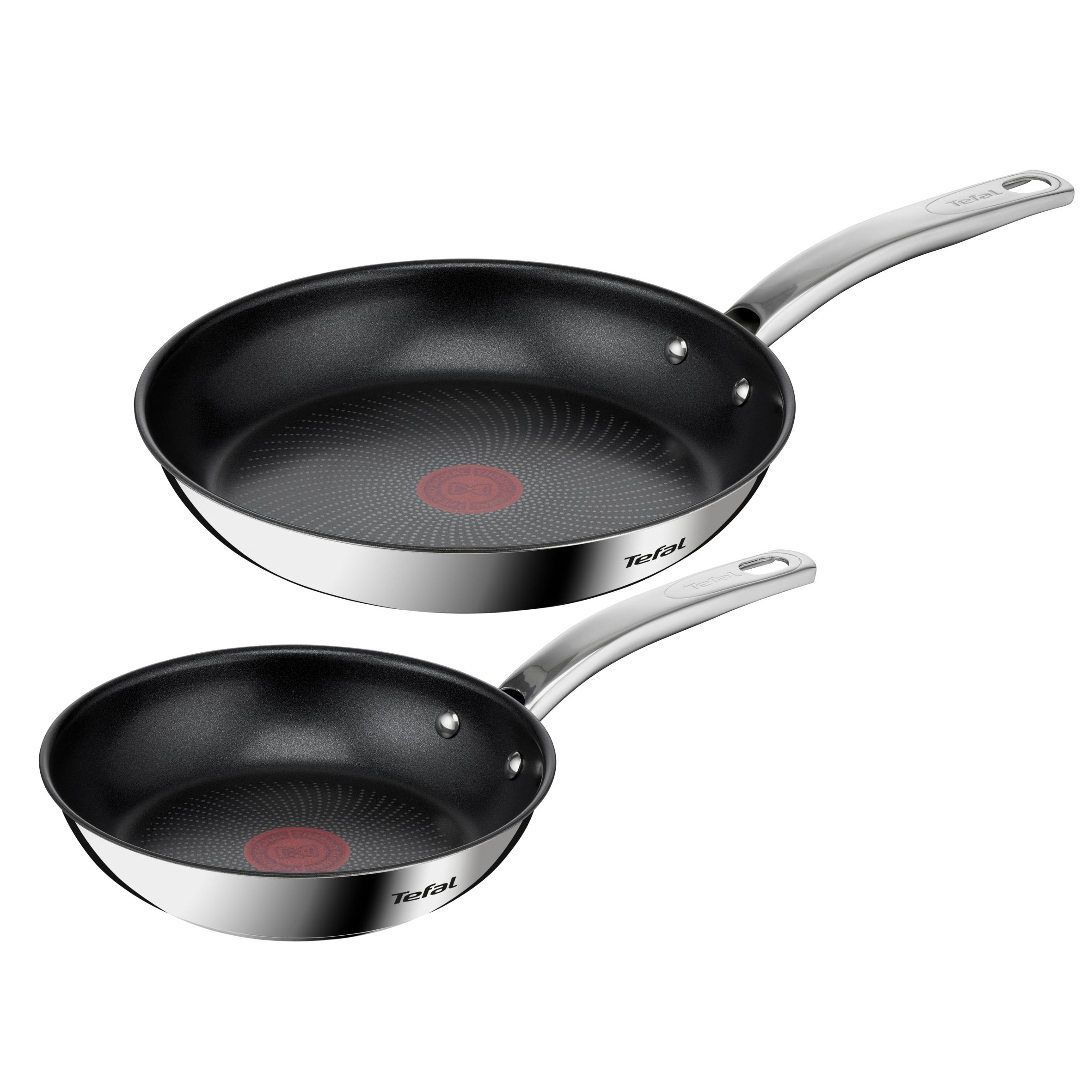 Sada nerezových pánví Tefal Intuition B817S255 2 ks 20 a 26 cm