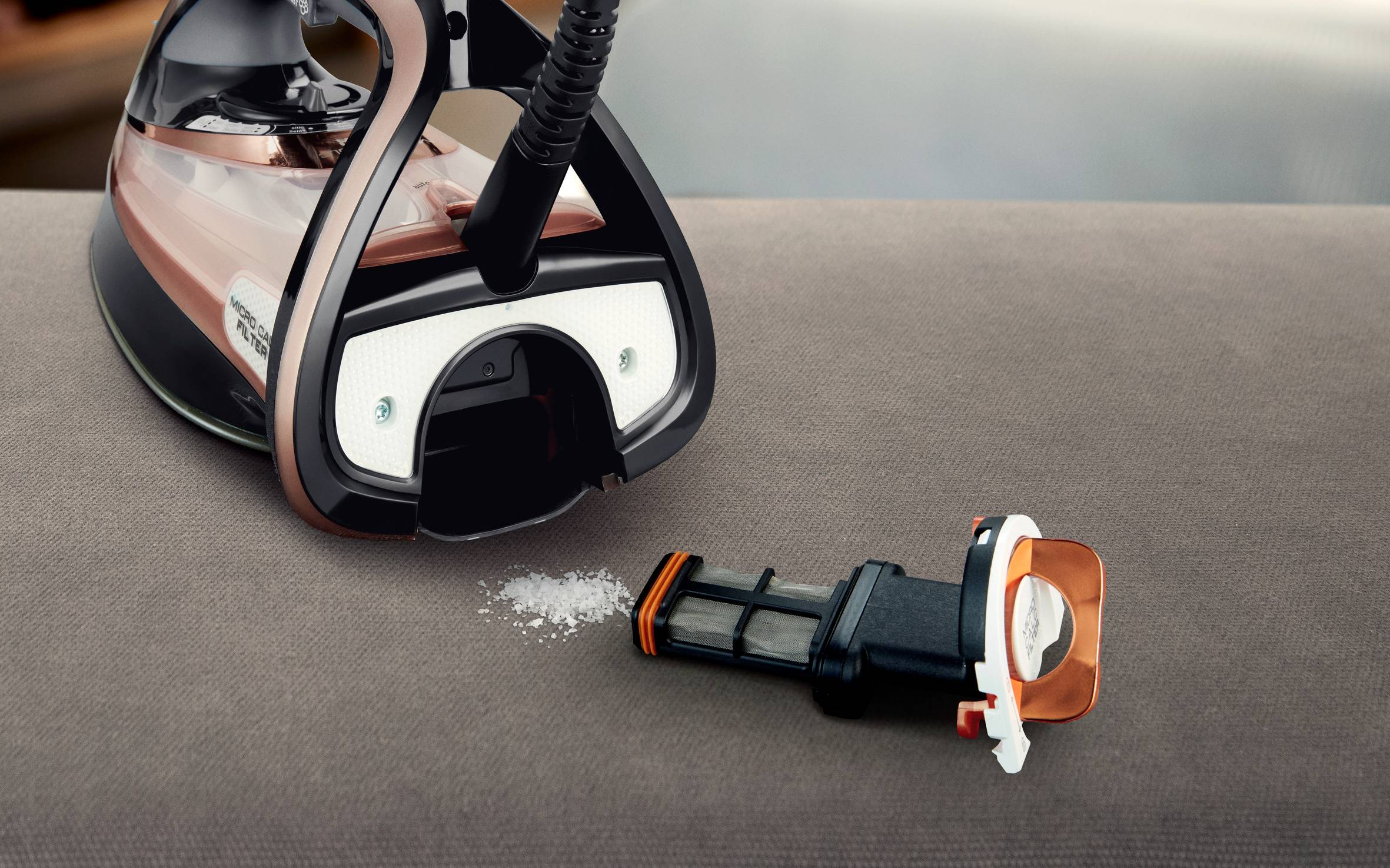 Napařovací žehlička Tefal Ultimate Pure FV9844E0 Azurová/Černá