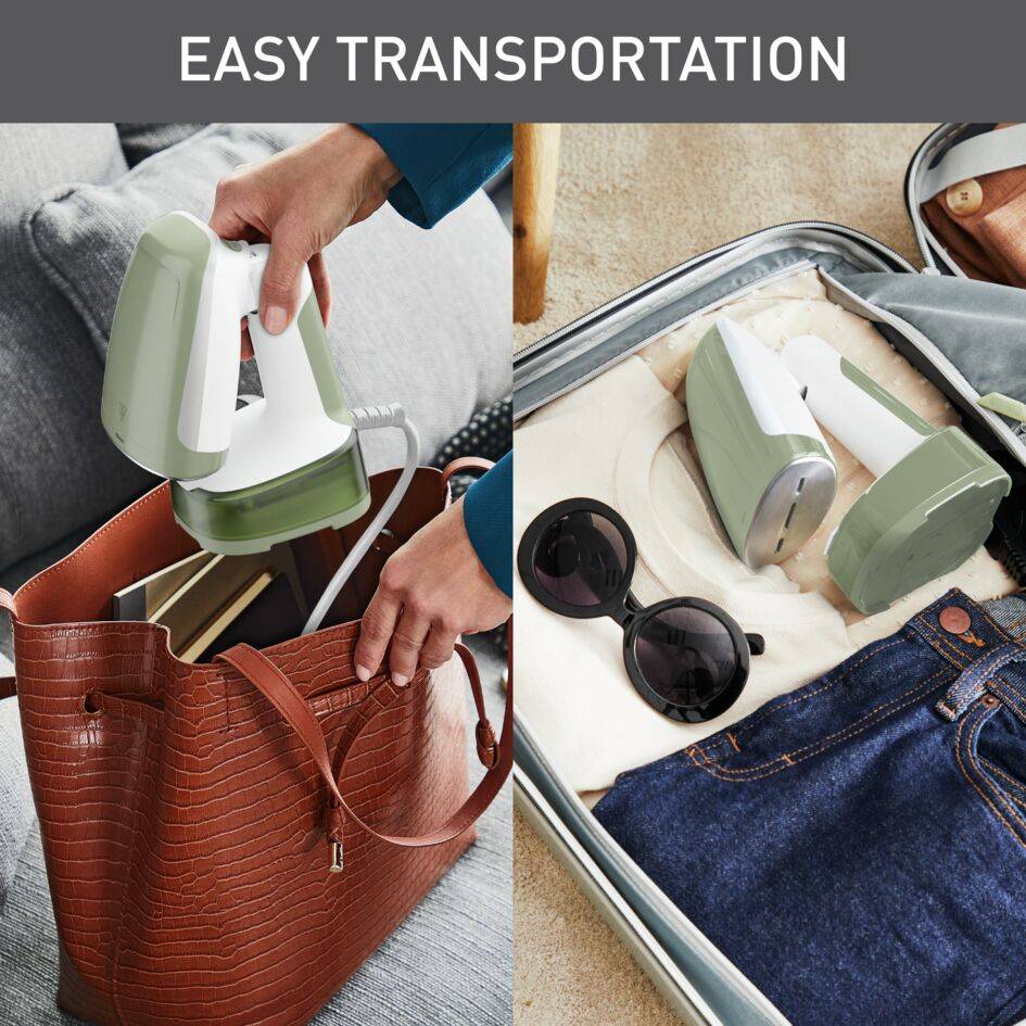 Ruční napařovač oděvů Tefal Access'Steam Pocket DT3053 Zelený/Bílý