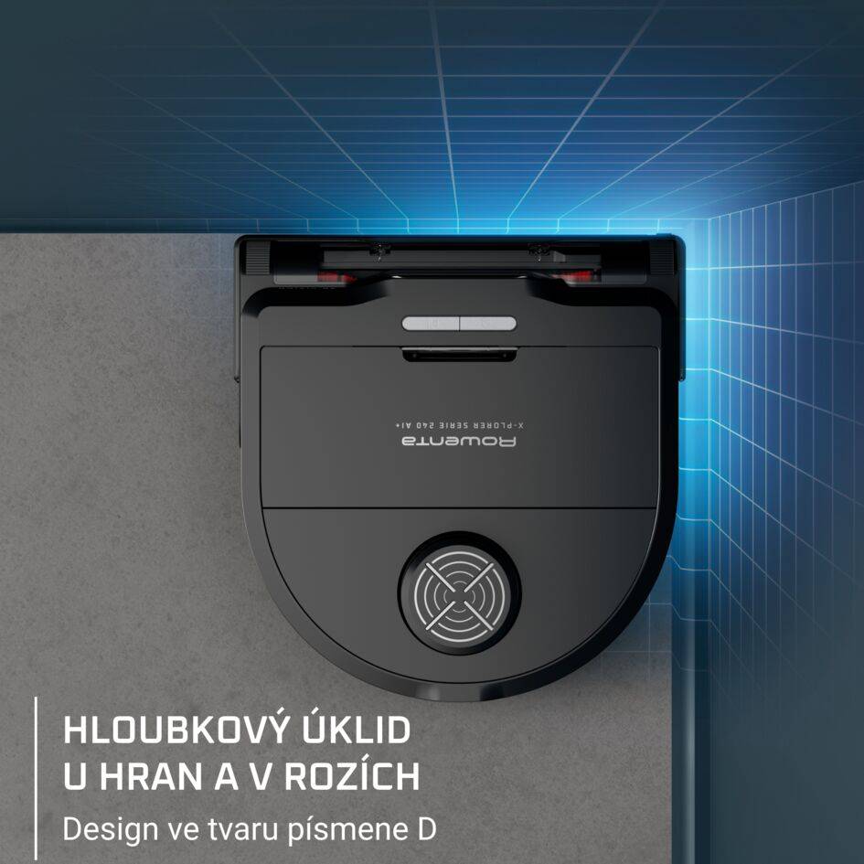 Robotický vysavač Rowenta X-PLORER S240+ AI Animal & Allergy 8000Pa RR9695WH