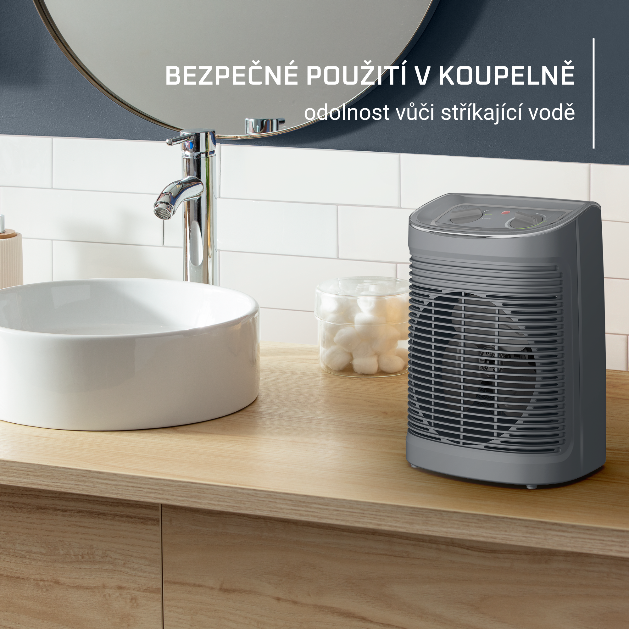 Topidlo do koupelny Rowenta Instant Comfort Aqua SO6511F2
