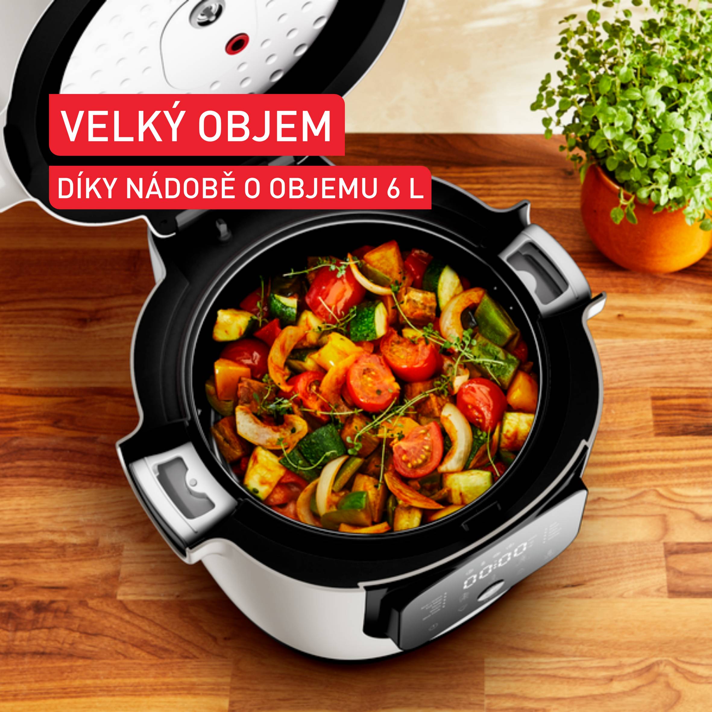 Multifunkční hrnec Tefal Multicook Basic MY700BF0 Bíla