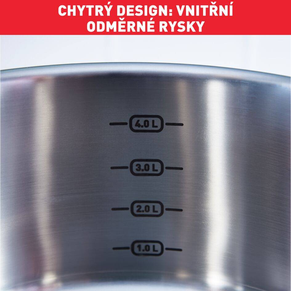 Sada hrnců na indukční desku Tefal Intuition B864SA74 10 ks