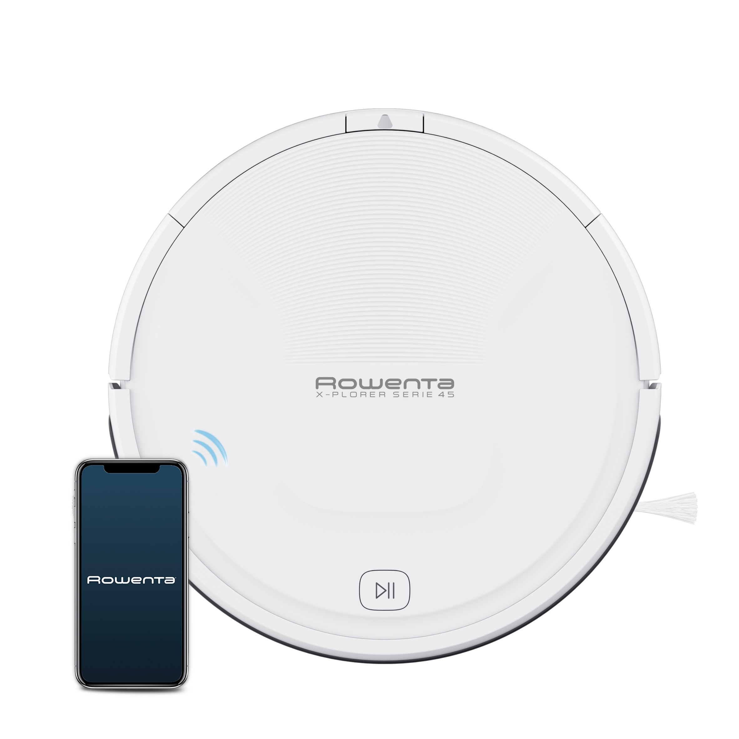 Robotický vysavač s wi-fi Rowenta X-PLORER S45 RR8227WH