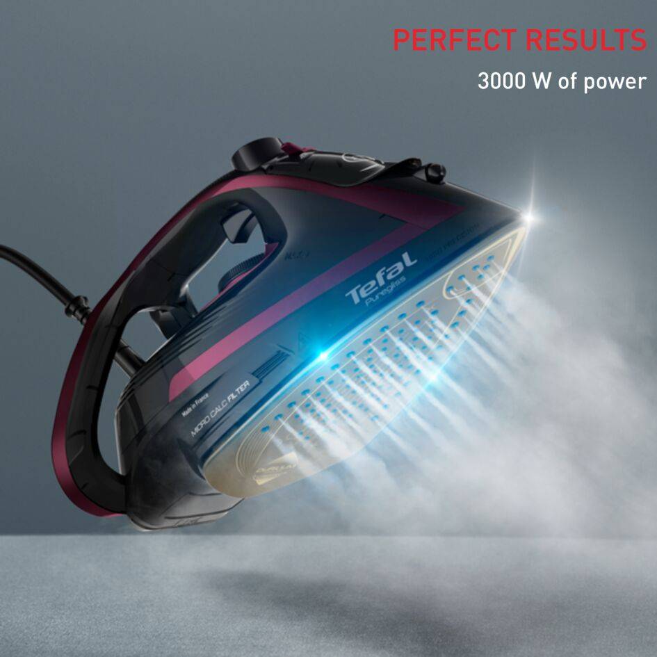 Napařovací žehlička Puregliss Rose ABC FV8065E0 Fialová/Černá