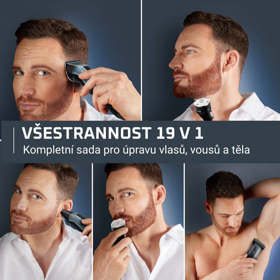 Multifunkční pánský zastřihovač Rowenta X-Series 900 19v1 TN9730E0