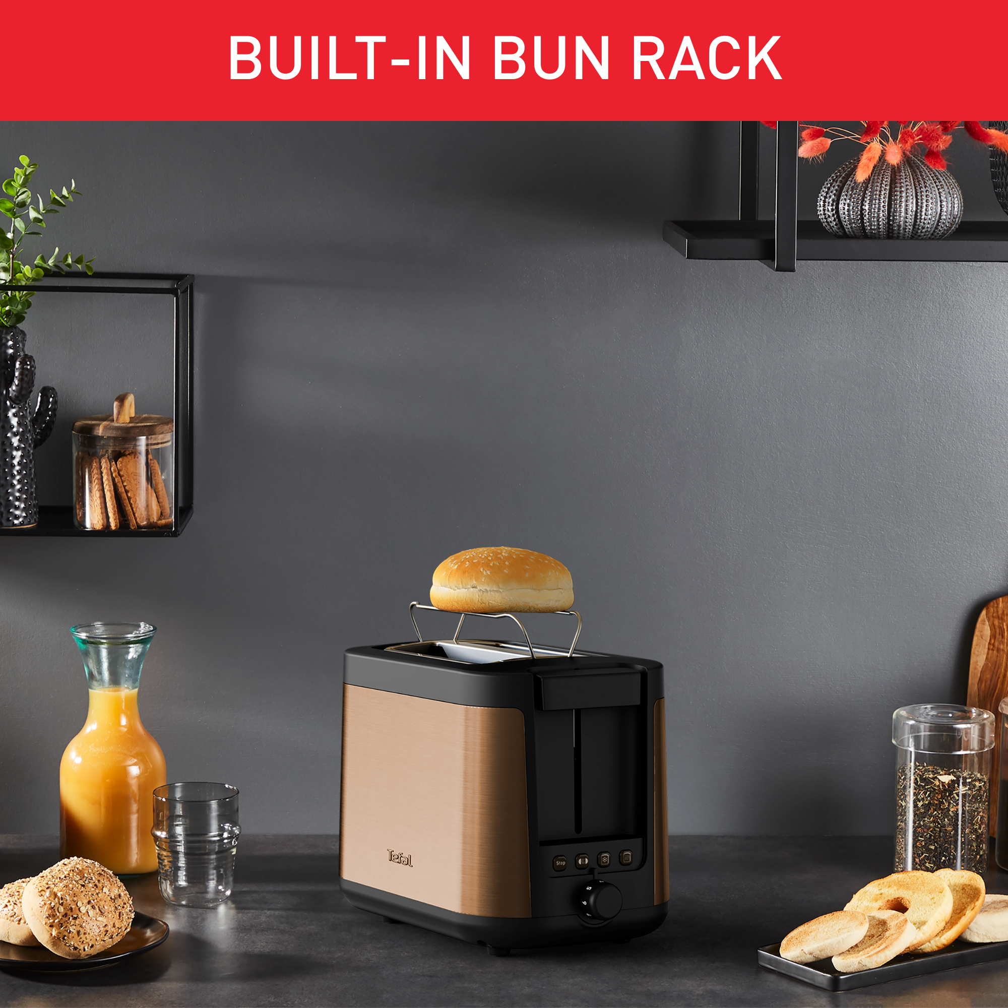 Tefal Coppertinto Toaster