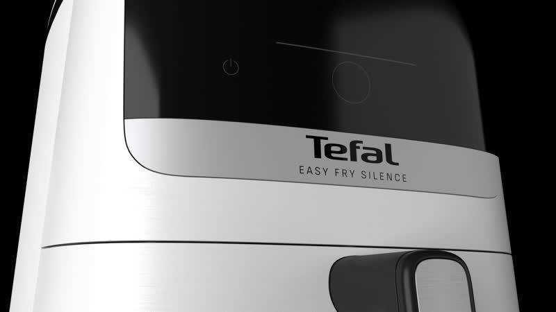 Tichá horkovzdušná fritéza Tefal Easy Fry Silence  5 l, EY5521E0, bílá