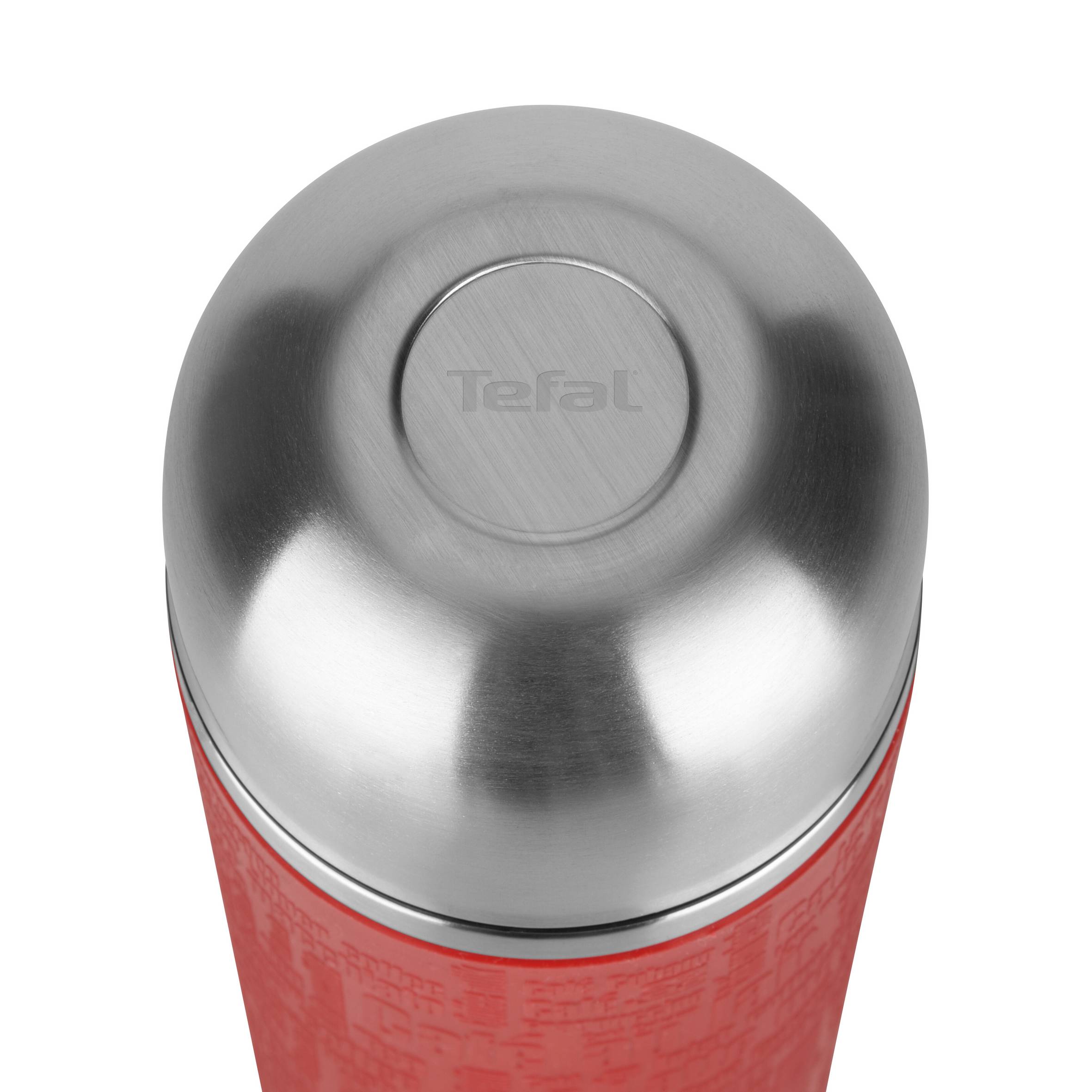 Termoska s hrníčkem Tefal Senator K3068414 Červená/Nerezová 1,0 l