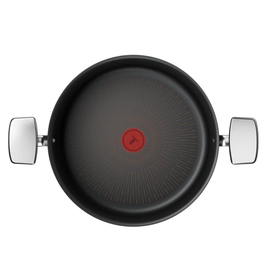 Nepřilnavý kastrol s poklicí Tefal Excellence+ G3285353 28 cm 
