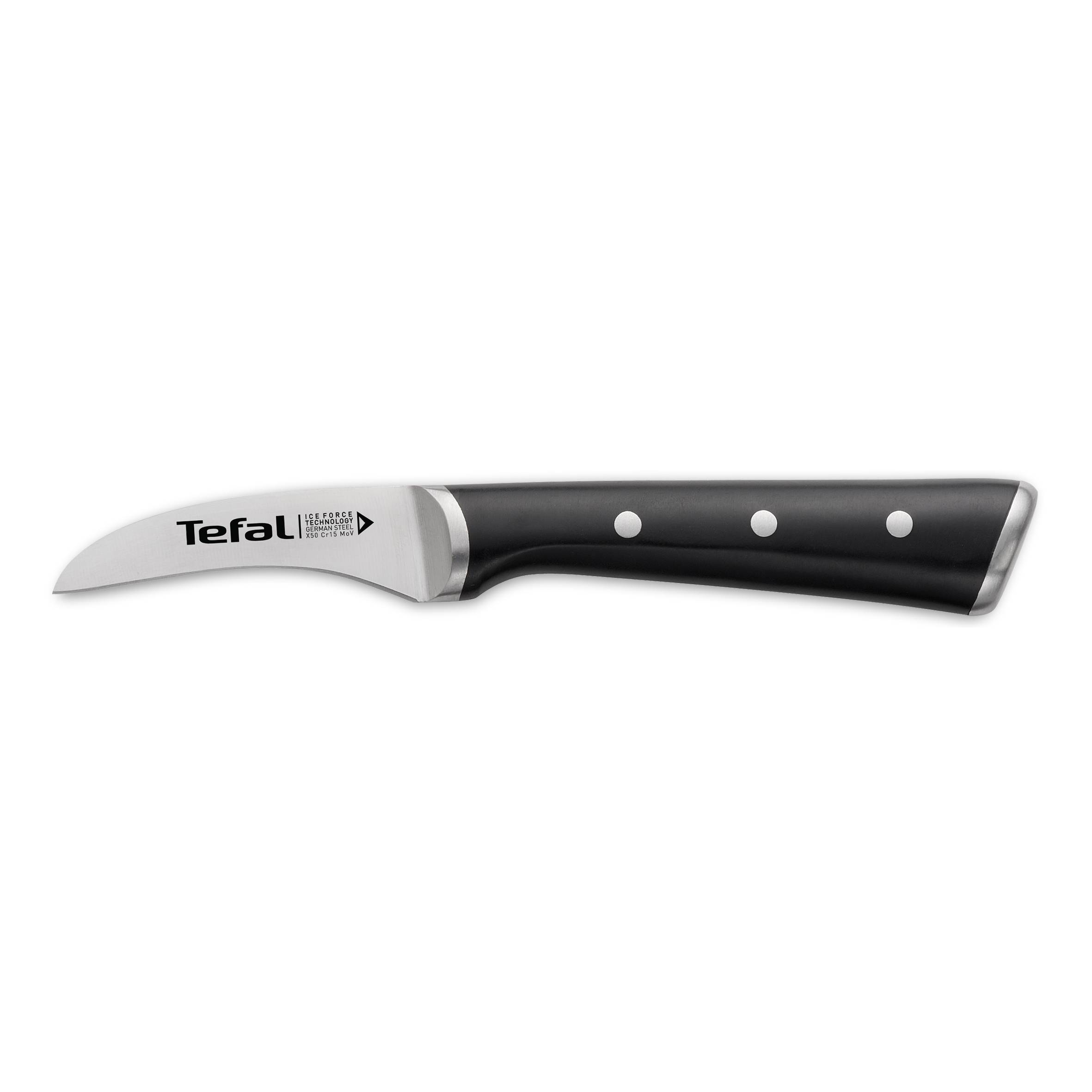 Kuchyňský vykrajovací nůž Tefal Ice Force K2321214 Nerezový/Černý 7 cm