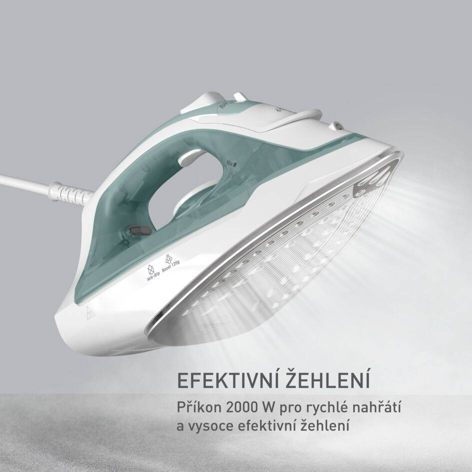 FV2C42 Virtuo 30 Napařovací žehlička Tefal eukalyptová