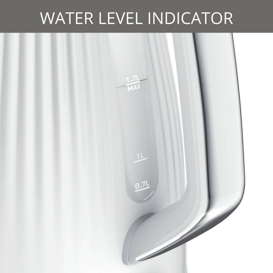 Retro rychlovarná konvice Tefal Loft KO250130 Bílá 1,7 l