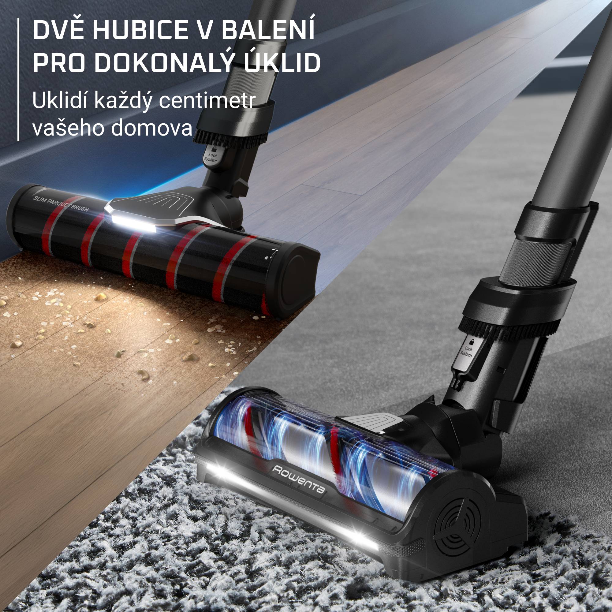 Tyčový vysavač Rowenta X-Force Flex 3v1 150 AW RH9L55E0