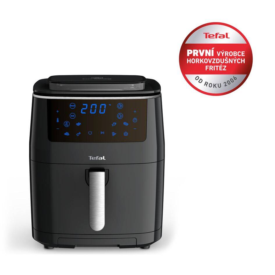 Horkovzdušná fritéza Tefal Easy Fry & Grill & Steam 3v1 FW201815 Černá