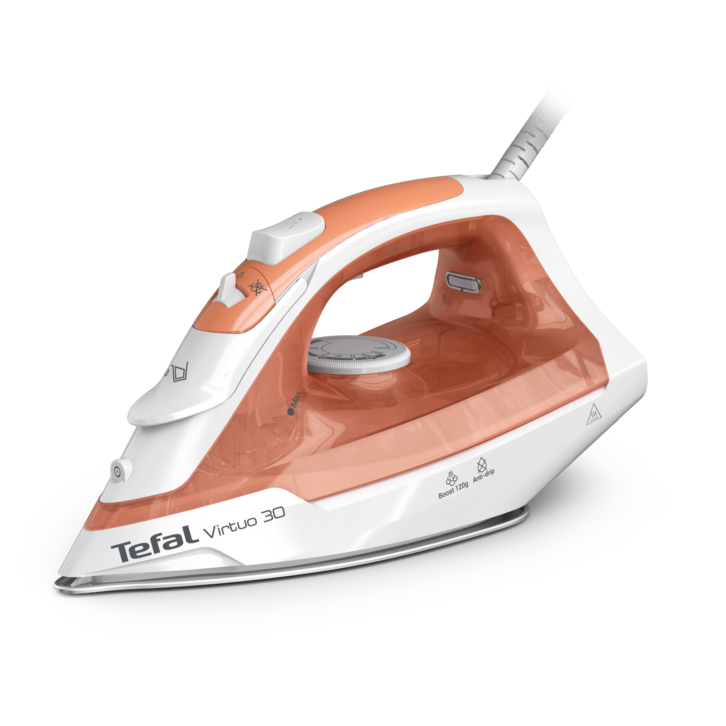 FV2C40 Virtuo 30 Napařovací žehlička Tefal oranžová