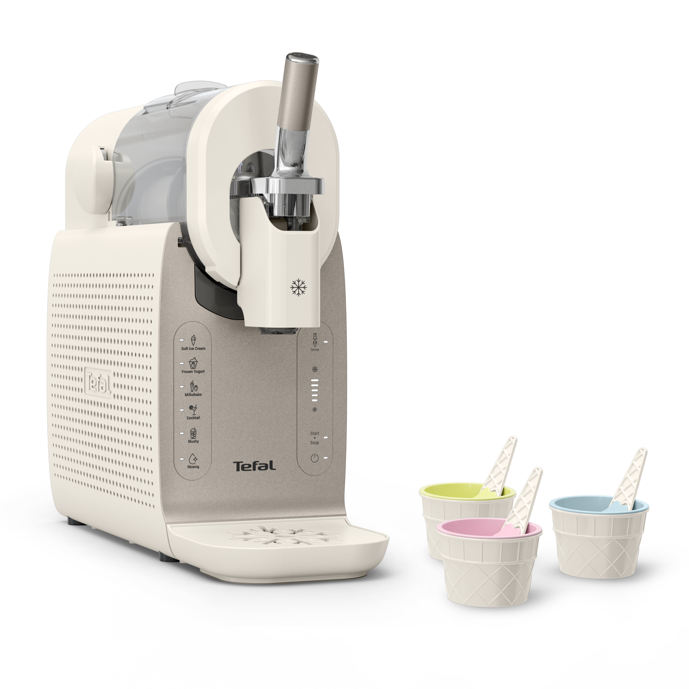 Zmrzlinovač a výrobník mražených nápojů Tefal Freezi IG801AE0
