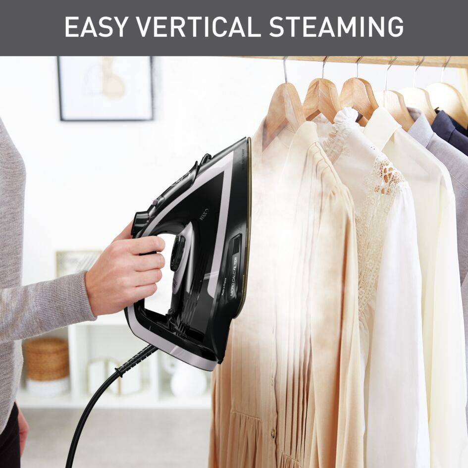 Napařovací žehlička Tefal Puregliss FV8062E0 Stříbrná/Černá