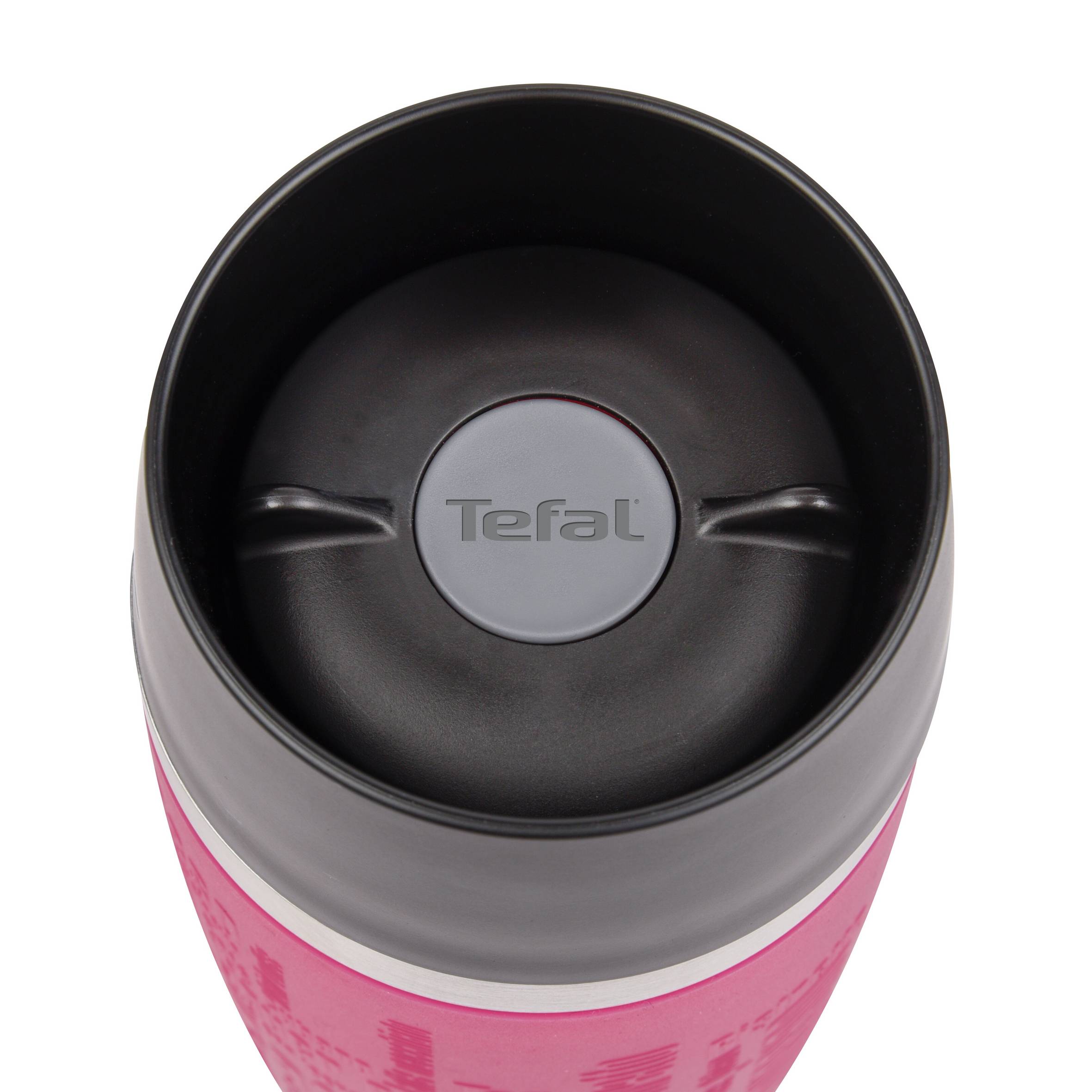 Termohrnek Tefal Travel Mug K3087114 Růžový/Nerezový 0,36 l