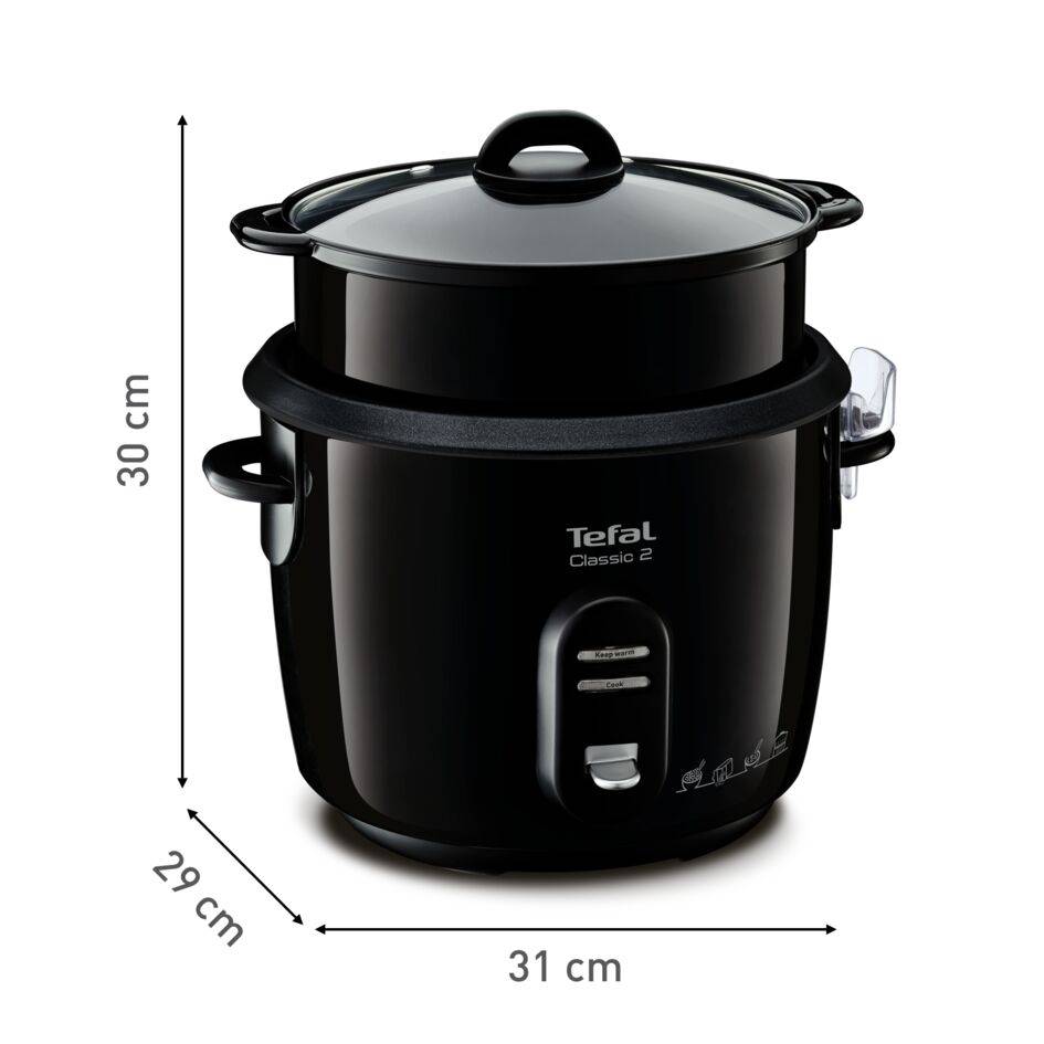 Rýžovar Tefal Classic 12 porcí RK103811 Černý