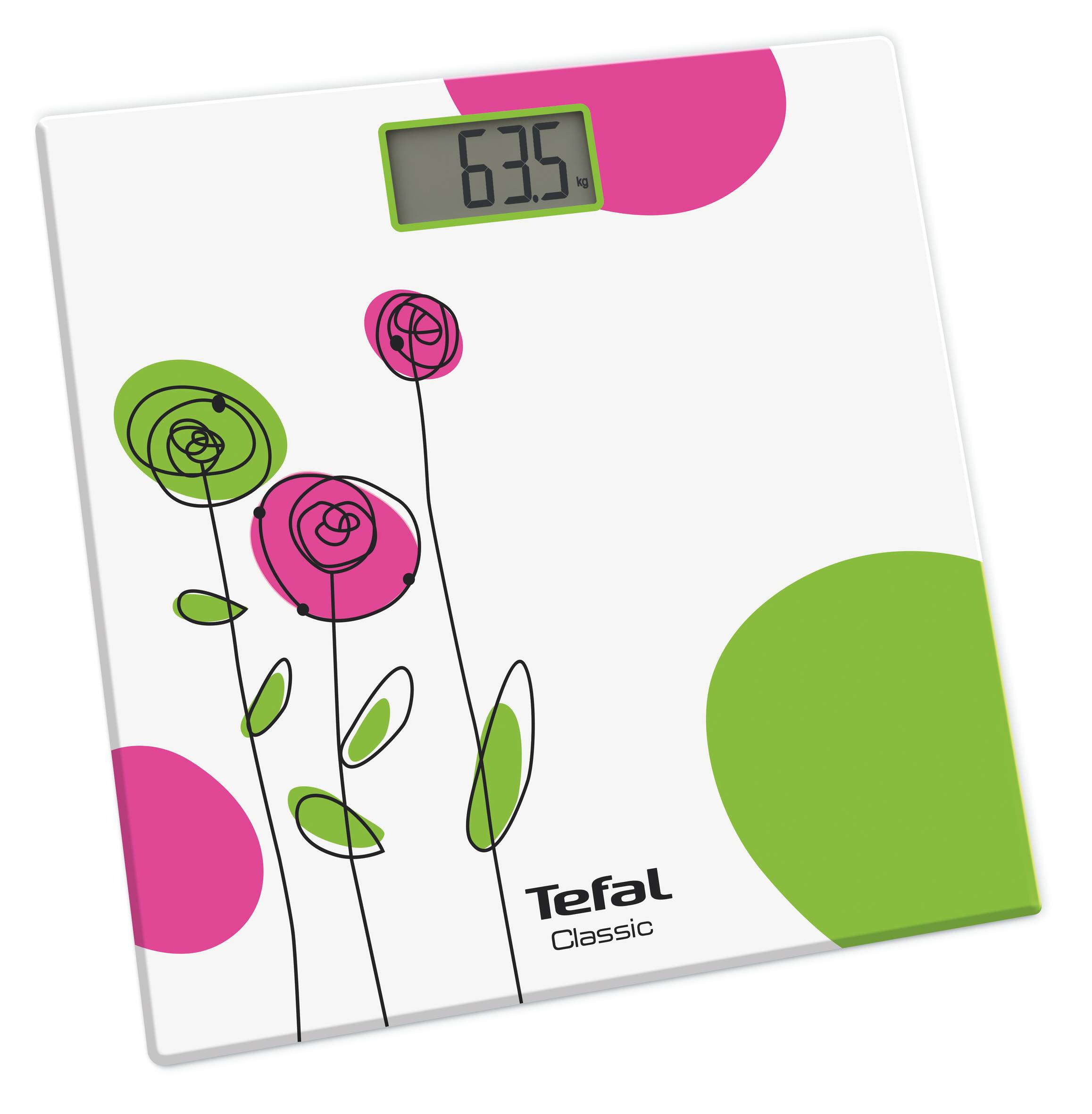 CLASSIC PP1146V0 bílá/květiny barevné