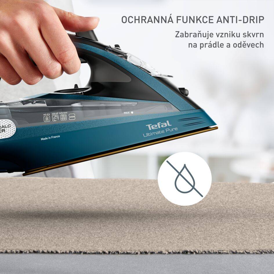 Napařovací žehlička Tefal Ultimate Pure FV9851E0 