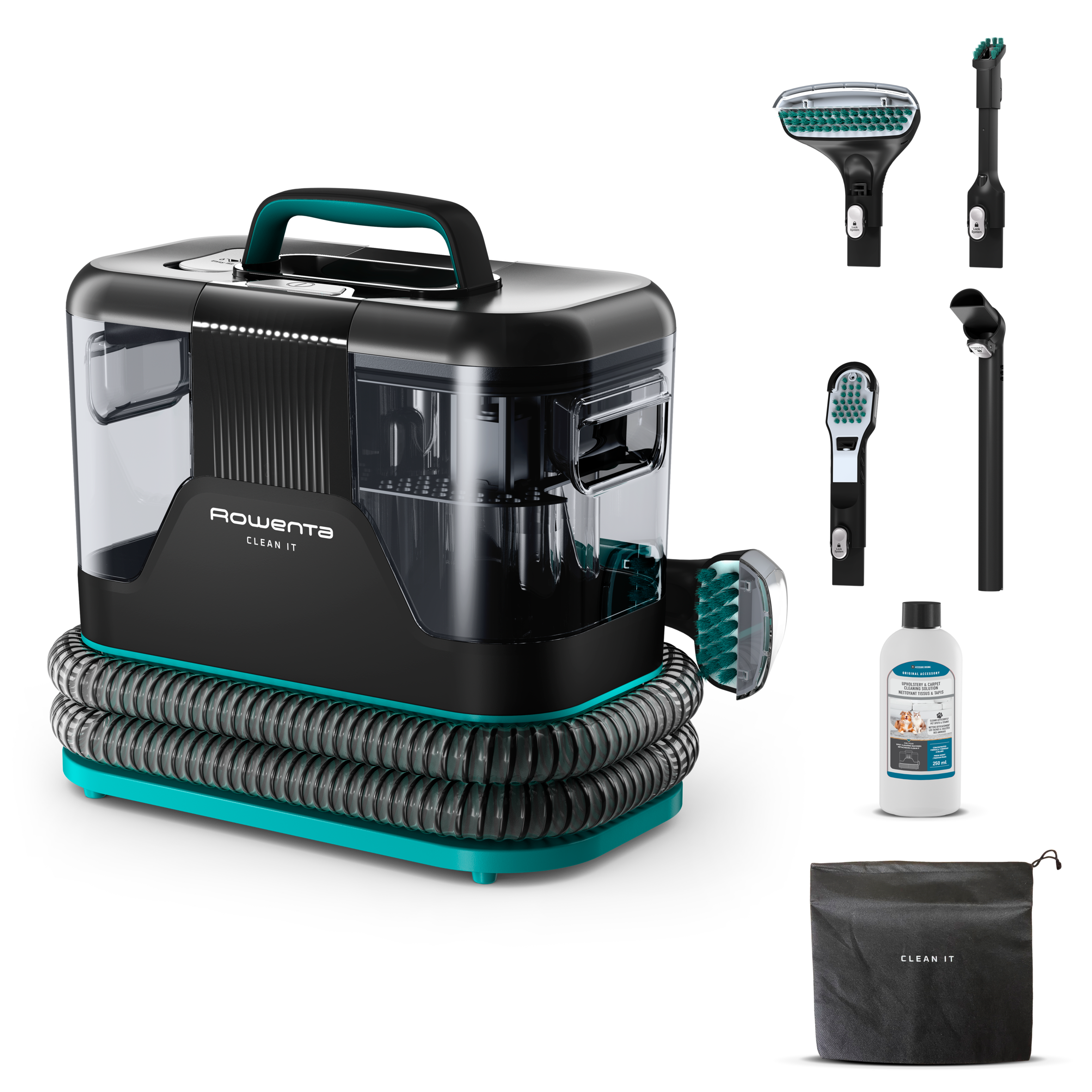 Čistič skvrn a tepovač Rowenta Clean IT IN5020F0 750W