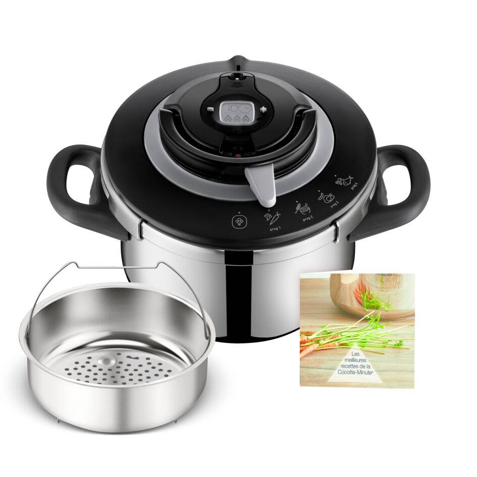 Nerezový tlakový hrnec Tefal Clipso+ CHEF 4.5 L P4550632
